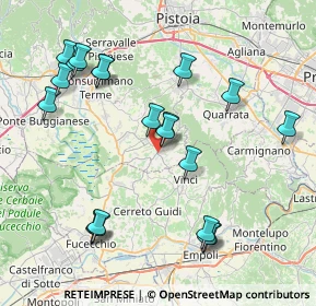 Mappa 51035 Lamporecchio PT, Italia (8.94)