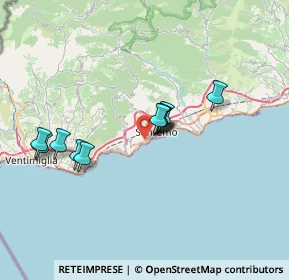 Mappa Strada Privata Vallarino, 18038 Sanremo IM, Italia (6.00818)