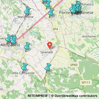 Mappa Via del Belvedere, 55011 Altopascio LU, Italia (3.53222)