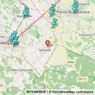 Mappa Via del Belvedere, 55011 Altopascio LU, Italia (3.28455)