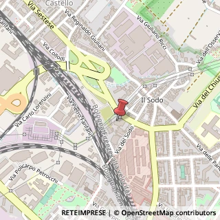 Mappa Via Sestese, 31, 50141 Firenze, Firenze (Toscana)