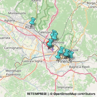 Mappa Italia, 50019 Sesto Fiorentino FI, Italia (5.06333)