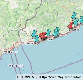 Mappa Strada Poggi Terrine, 18014 Ospedaletti IM, Italia (12.26538)