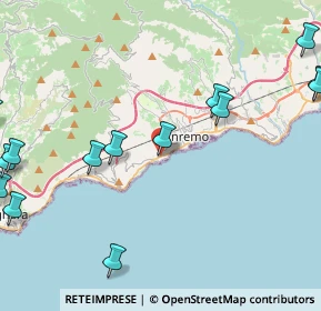 Mappa Corso Matuzia, 18038 Sanremo IM, Italia (6.09071)