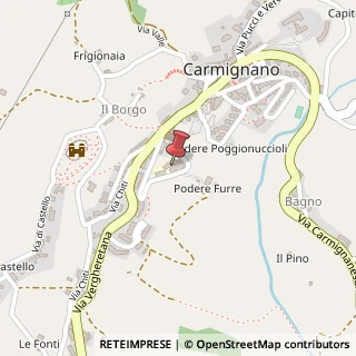 Mappa Viale Beato Giovanni Parenti, 3, 59015 Carmignano, Prato (Toscana)