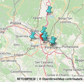 Mappa Lucchese Sn, 50019 Sesto Fiorentino FI, Italia (24.98364)
