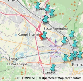 Mappa Lucchese Sn, 50019 Sesto Fiorentino FI, Italia (5.48467)