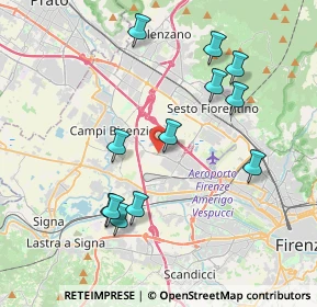 Mappa Lucchese Sn, 50019 Sesto Fiorentino FI, Italia (4.0325)