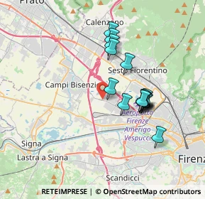 Mappa Lucchese Sn, 50019 Sesto Fiorentino FI, Italia (3.11133)