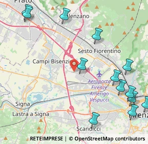 Mappa Lucchese Sn, 50019 Sesto Fiorentino FI, Italia (5.91538)