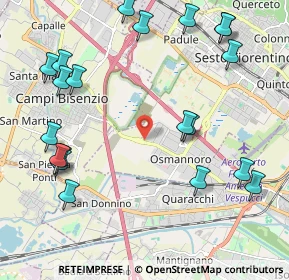 Mappa Lucchese Sn, 50019 Sesto Fiorentino FI, Italia (2.6965)