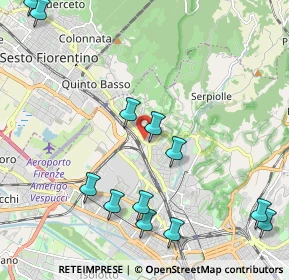 Mappa Via Enrico Baroni, 50141 Firenze FI, Italia (2.6625)