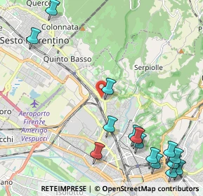 Mappa Via Enrico Baroni, 50141 Firenze FI, Italia (3.068)