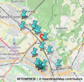 Mappa Via Enrico Baroni, 50141 Firenze FI, Italia (2.0165)