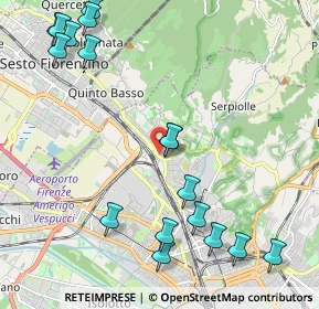 Mappa Via Enrico Baroni, 50141 Firenze FI, Italia (2.73882)