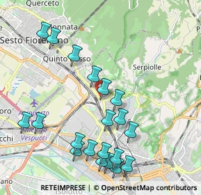 Mappa Via Enrico Baroni, 50141 Firenze FI, Italia (2.325)