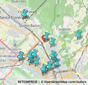 Mappa Via Enrico Baroni, 50141 Firenze FI, Italia (2.3135)