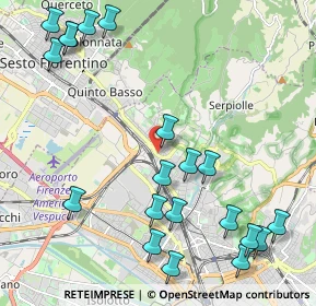 Mappa Via Enrico Baroni, 50141 Firenze FI, Italia (2.722)