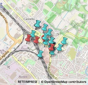 Mappa Via Enrico Baroni, 50141 Firenze FI, Italia (0.2575)