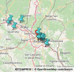 Mappa Via Enrico Baroni, 50141 Firenze FI, Italia (11.84333)