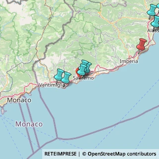 Mappa Via G. B. Panizzi, 18038 Sanremo IM, Italia (23.67182)