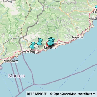 Mappa Via Marinella, 18038 Sanremo IM, Italia (27.25692)