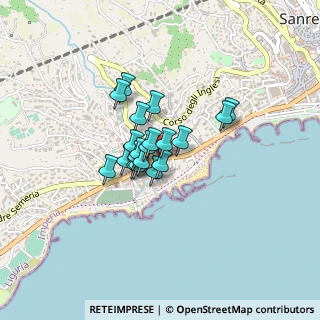 Mappa Via Marinella, 18038 Sanremo IM, Italia (0.253)