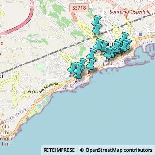 Mappa Via Marinella, 18038 Sanremo IM, Italia (0.8595)