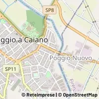 Map Poggio a Caiano