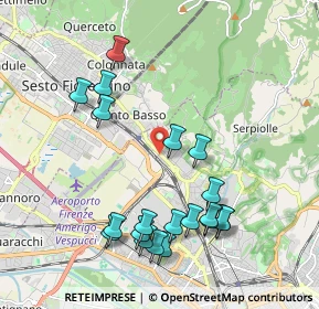 Mappa Via Gaspare Gozzi, 50141 Firenze FI, Italia (2.207)