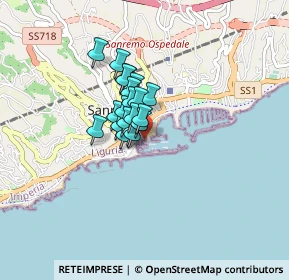 Mappa Corso Nazario Sauro Porto, 18038 Sanremo IM, Italia (0.4655)