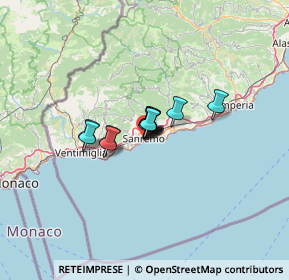 Mappa Corso Mombello, 18038 Sanremo IM, Italia (5.83167)