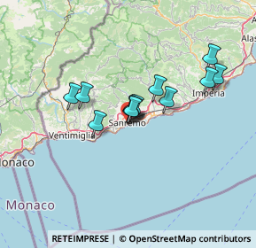 Mappa Via Roma, 18038 Sanremo IM, Italia (10.13667)