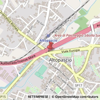 Mappa Viale Europa, 3, 55011 Altopascio LU, Italia, 55011 Altopascio, Lucca (Toscana)