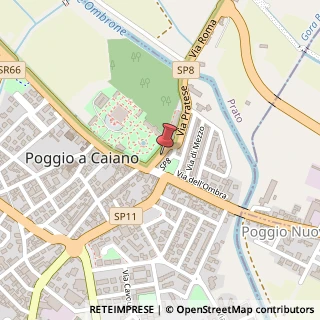 Mappa Via Lorenzo Il Magnifico, 26, 59016 Poggio a Caiano, Prato (Toscana)