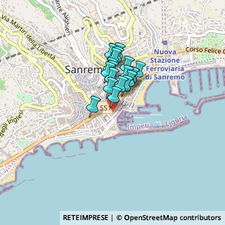 Mappa Via Gaudio, 18038 Sanremo IM, Italia (0.2935)