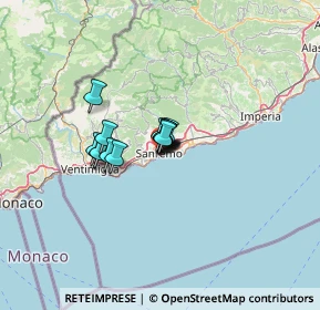 Mappa Via Gaudio, 18038 Sanremo IM, Italia (6.66214)