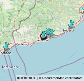 Mappa Via Gaudio, 18038 Sanremo IM, Italia (17.75167)