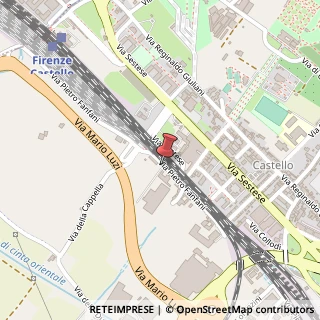 Mappa Via Pietro Fanfani, 111/A, 50127 Firenze, Firenze (Toscana)