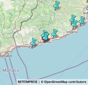 Mappa Agenzia Colibrì, 18038 Sanremo IM, Italia (24.00643)