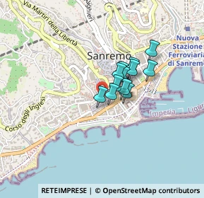 Mappa Via dei Cappuccini, 18038 Sanremo IM, Italia (0.2475)