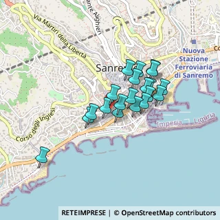 Mappa Via dei Cappuccini, 18038 Sanremo IM, Italia (0.3295)