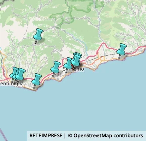 Mappa Agenzia Colibrì, 18038 Sanremo IM, Italia (6.91273)