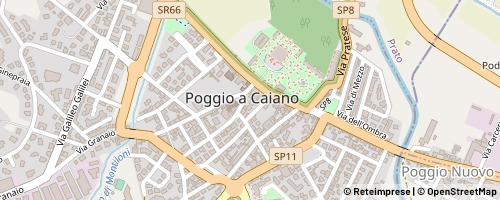 Mappa Poggio a Caiano