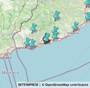 Mappa Corso Nazario Sauro, 18038 Sanremo IM, Italia (13.59)