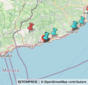 Mappa Vicolo Chintagna, 18038 Sanremo IM, Italia (24.09917)