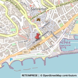 Mappa Via Giacomo Matteotti, 72, 18038 Sanremo, Imperia (Liguria)