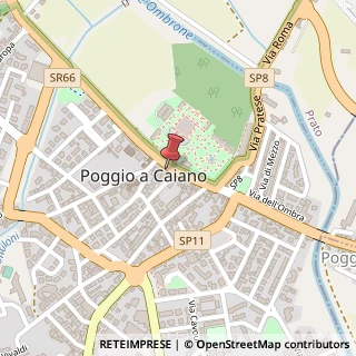 Mappa Piazza dei Medici, 3, 59016 Poggio a Caiano, Prato (Toscana)