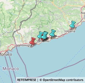 Mappa Via Privata Fratelli Asquasciati, 18038 Sanremo IM, Italia (44.03882)