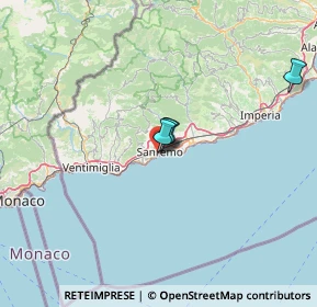 Mappa Via Privata Fratelli Asquasciati, 18038 Sanremo IM, Italia (52.88167)